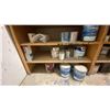 Image 14 : CONTENTS OF PAINT ROOM- ASSORTED PAINTS, PIGMENT POWDERS, GOLD/SILVER LEAF & PAINTING EQUIPMENT