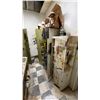 Image 2 : CONTENTS OF PAINT ROOM- ASSORTED PAINTS, PIGMENT POWDERS, GOLD/SILVER LEAF & PAINTING EQUIPMENT