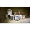Image 8 : CONTENTS OF PAINT ROOM- ASSORTED PAINTS, PIGMENT POWDERS, GOLD/SILVER LEAF & PAINTING EQUIPMENT