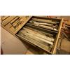 Image 4 : METAL MULTI DRAWER CABINET WITH ASSORTED DRAWER HARDWARE