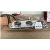 Image 2 : GROUP OF ASSORTED ITEMS- RUG, GUN CASE, BIKE CARRIER, PRESSURE COOKER & 3 BURNER ELECTRIC BUFFET