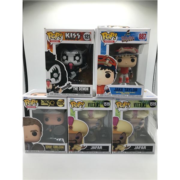 LOT OF 5 FUNKO POP IN ORIGINAL PACKAGING