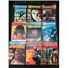 Image 1 : LOT OF 9 VINTAGE HORROR MOVIE MAGAZINES
