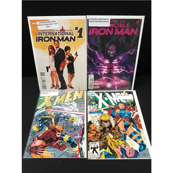 LOT OF 4 MARVEL COMICS