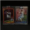 Image 1 : LOT OF 2 SIGNED BASEBALL TRADING CARDS (COLON /34 SOLAR/5