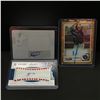 Image 1 : LOT OF 3 SIGNED BASEBALL ROOKIE CARDS 1/1 PRINTING PLATE INCLUDED)