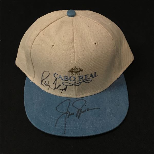 JACK NICHOLAS AND RAY FFLOYD SIGNED CABO REAL GOLF CLUB HAT