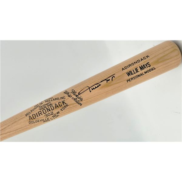 WILLIE MAYS SIGNED BASEBALL BAT (BECKETT COA)