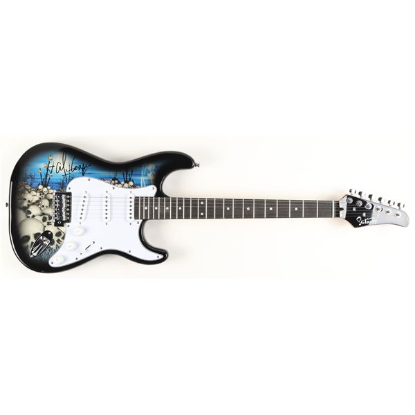 ALICE COOPER SIGNED ELECTRIC GUITAR - BECKETT COA