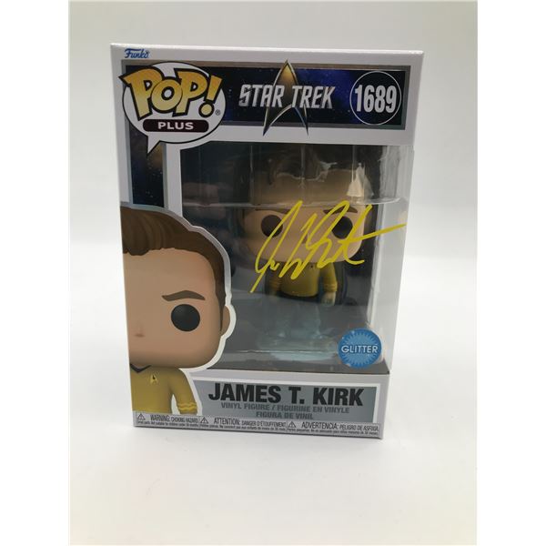 WILLIAM SHATNER SIGNED JAMES T. KIRK STAR TREK FUNKO POP - WWOC COA