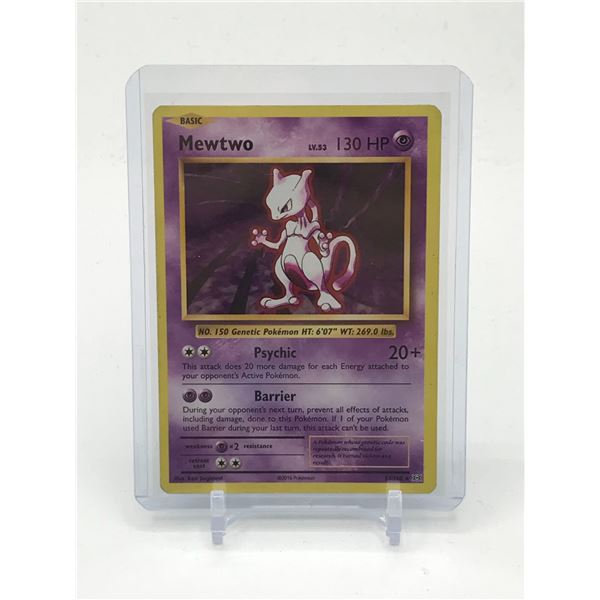POKEMON TCG MEWTWO TRADING CARD