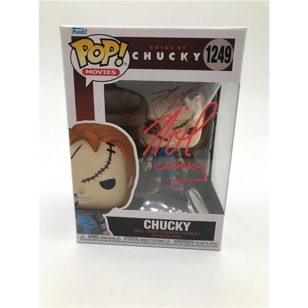 BRAD DOURIF SIGNED CHUCKY FUNKO POP - HOLLYWOOD COA