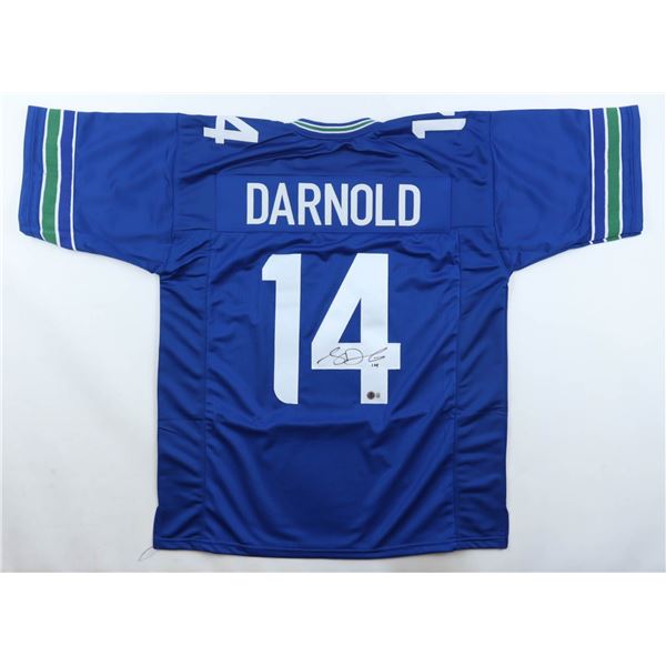 SAM DARNOLD SIGNED FOOTBAL JERSEY - BECKETT COA