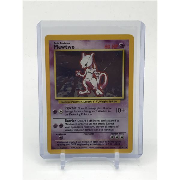 POKEMON TCG MEWTWO TRADING CARD