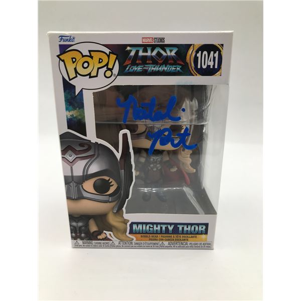 NATALIE PORTMAN SIGNED MIGHTY THOR FUNKO POP - HOLLYWOOD COA