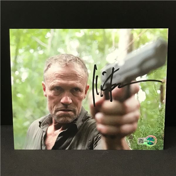 MICHAEL ROOKER SIGNED WALKING DEAD 8X10 - WWOC COA