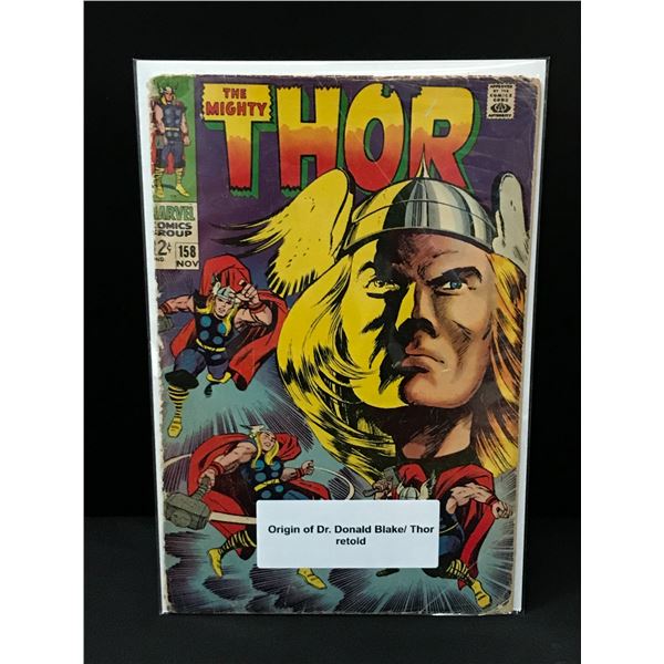 THE MIGHTY THOR #158 - MARVEL COMICS