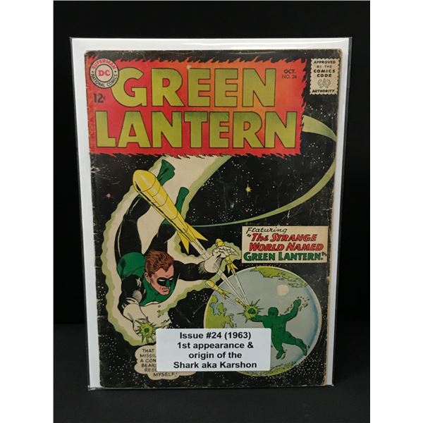 THE GREEN LANTERN #24 (1963) 1ST APP OF THE SHARK - DC COMICS