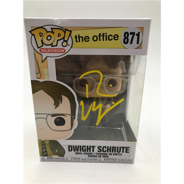 RAIN WILSON SIGNED THE OFFICE FUNKO POP - KB COA