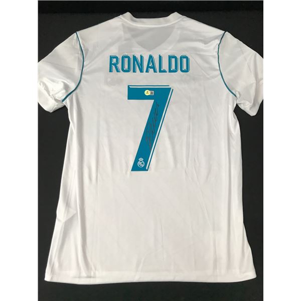 RONALDO SIGNED REAL MADRID JERSEY - BECKETT COA