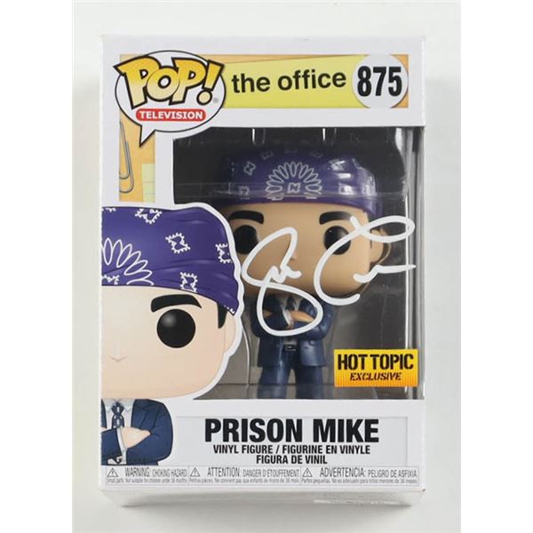 STEVE CARELL SIGNE PRISON MIKE THE OFFICE FUNKO POP - BECKETT COA