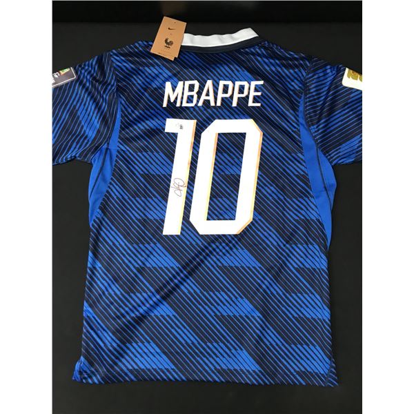 KYLIAN MBAPPE SIGNED FRANCE JERSEY - BECKETT COA