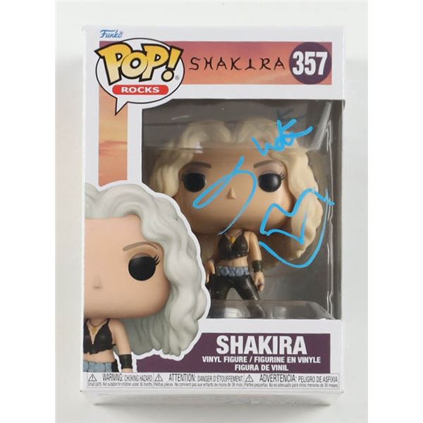 SHAKIRA SIGNED FUNKO POP - BECKETT COA