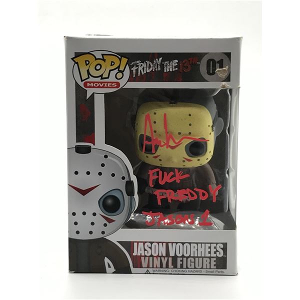 ARI LEHMAN SIGNED JASON VORHEES FUNKO POP - KB COA