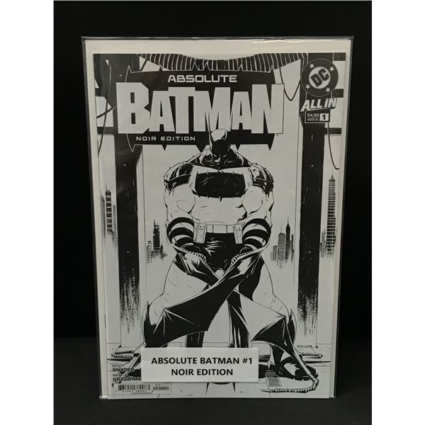 ABSOLUTE BATMAN #1 NOIR EDITION - DC COMICS
