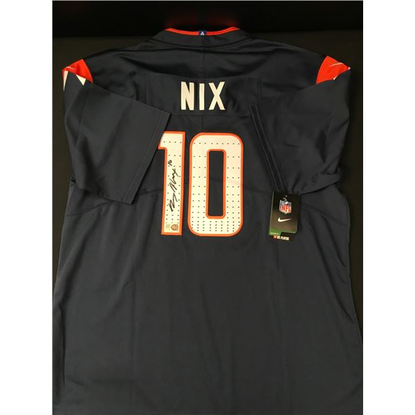 BO NIX SIGNED DENVER BRONCOS CUSTOM JERSEY - ELITE COA