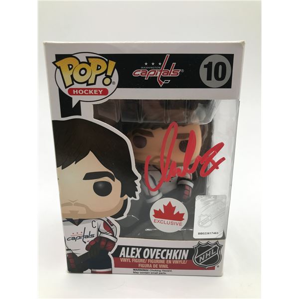 ALEX OVECHKIN SIGNED FUNKO POP - ACE COA