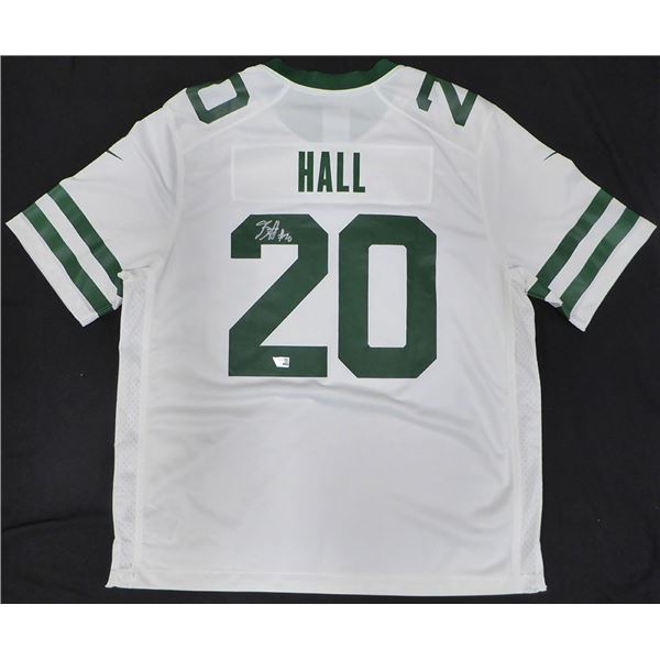 BREECE HALL SIGNED NY JETS JERSEY - FANATICS COA