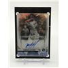 Image 1 : YORDAN ALVAREZ SIGNED TOPPS ROOKIE TRADING CARD
