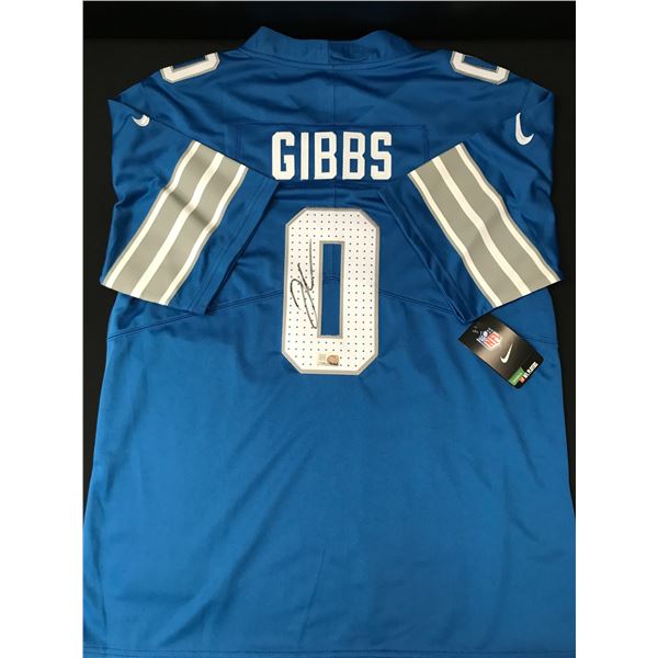JAHMYR GIBBS SIGNED CUSTOM FOOTBALL JERSEY - ELITE COA