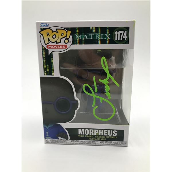LAWRENCE FISHBURNE SIGNED FUNKO POP - HOLLYWOOD COA