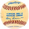 Image 2 : MICKEY MANTLE SIGNED AND INSCRIBED BASEBALL - PSA LOA
