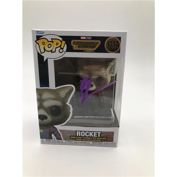 BRADLEY COOPER SIGNED ROCKET G.O.T.G FUNKO POP - KB COA