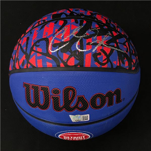 CADE CUNNINGHAM SIGNED BASKETBALL - ACE COA
