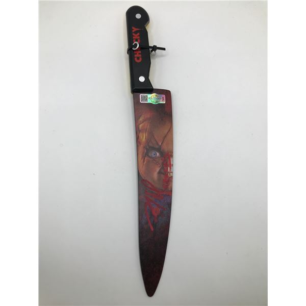 BRAD DOURIF SIGNED CHUCKY KNIFE (HOLLYWOOD COA)
