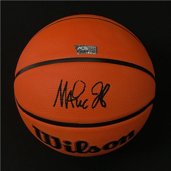 MAGIC JOHNSON SIGNED BASKETBALL - ACE COA