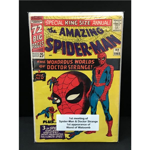THE AMAZING SPIDERMAN KING SIZED SPECIAL #2 1ST MEETING OF SPIDERMAN AND DR.STRANGE - MARVEL COMICS