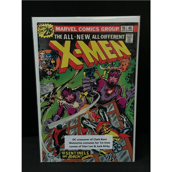 X-MEN #98 DC CROSSOVER - MARVEL COMICS