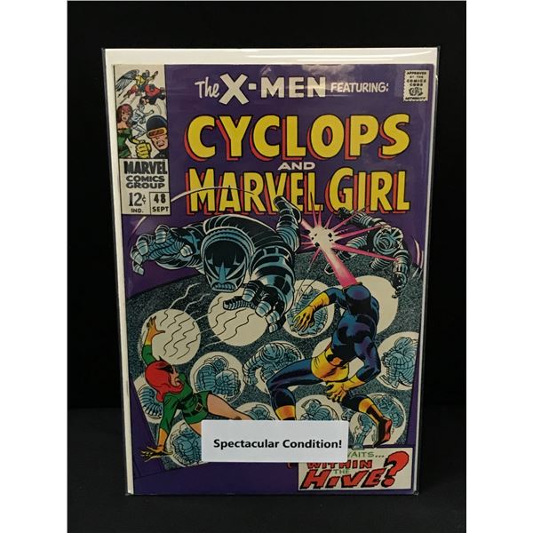 THE X-MEN FEATURING CYCLOPS AND MARVEL GIRL #48 - MARVEL COMICS