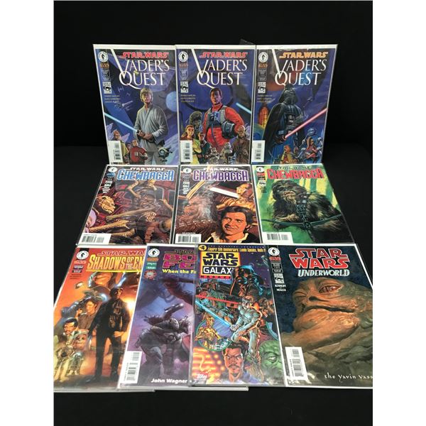 LOT OF 10 STAR WARS COMICS - DARK HORSE COMICS