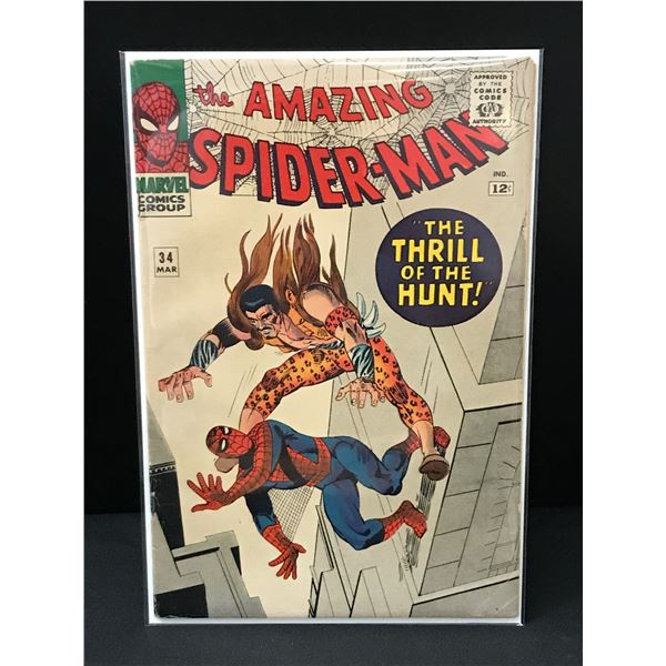 THE AMAZING SPIDERMAN #34 - MARVEL COMICS