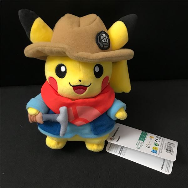 POKEMON CENTER PIKACHU PLUSH TOY WITH TAGS