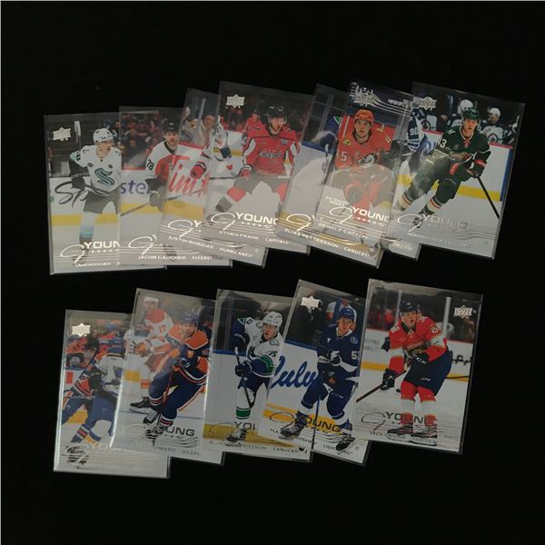 LOT OF LOOSE YOUNG GUN HOCKEY TRADING CARDS