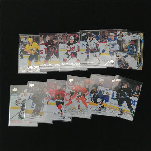 LOT OF LOOSE YOUNG GUN HOCKEY TRADING CARDS