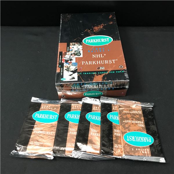 1991 PARKHURST SERIES 1 NHL PRO SET BOX WITH SEALED PACKS