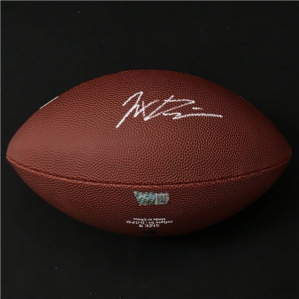 JAXSON DART SIGNED FOOTBALL - ACE COA